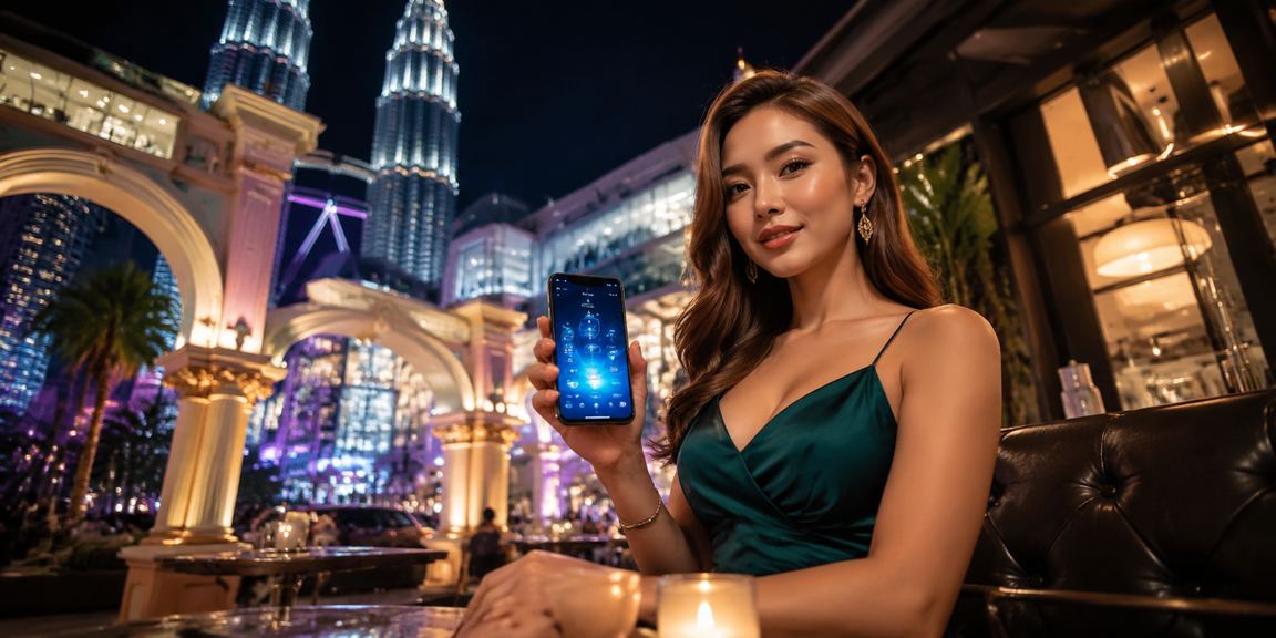 Pengguna di Kuala Lumpur mengakses platform sukan dalam talian 4dx dari telefon pintar