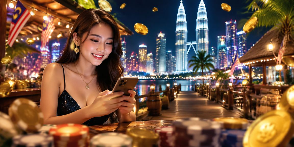 Pengguna Kuala Lumpur memuat turun dan bermain kasino 4dx melalui telefon Android