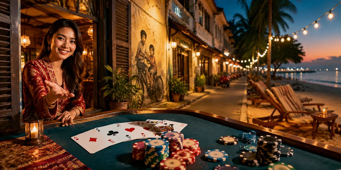 Meja poker online dengan pemain aktif di Pulau Pinang